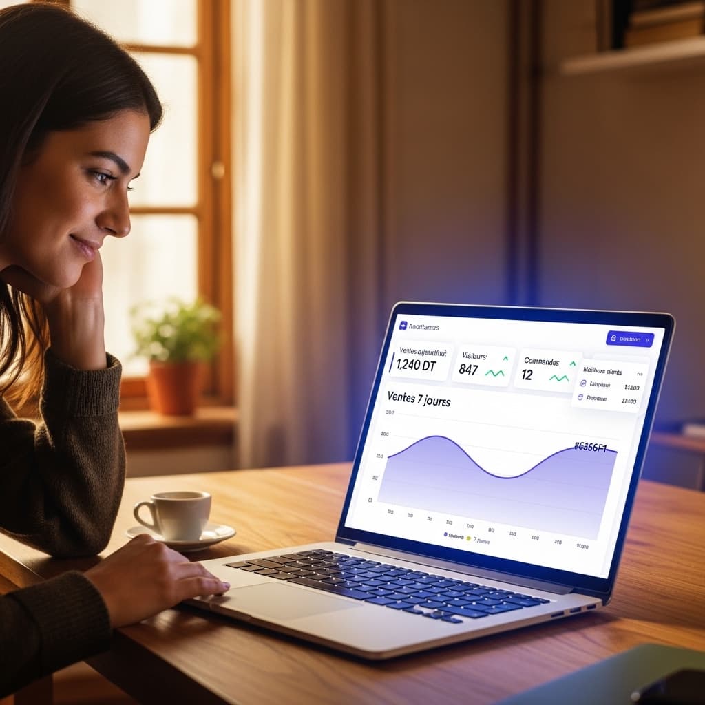 Tableau de bord analytique